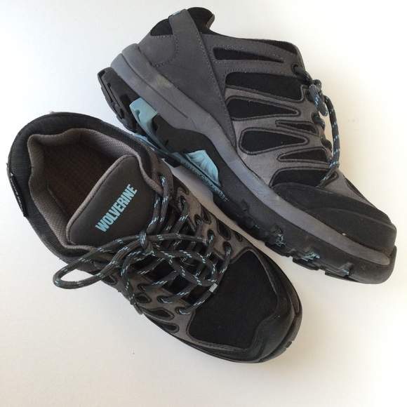 Wolverine Fletcher Waterproof Hiker Grey Blue 7 - Picture 5 of 13